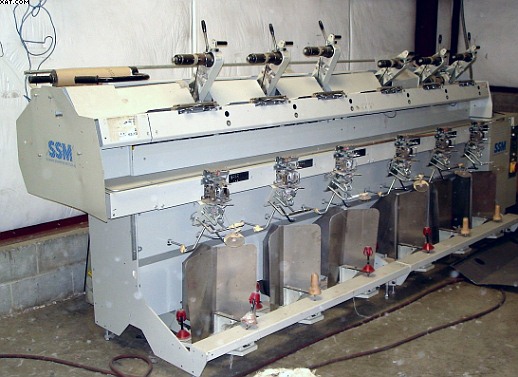 SSM PSF 428 Doubler Winder, 6 positions, 1995 yr.